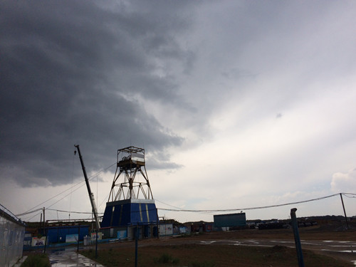 沙漠中的一口井