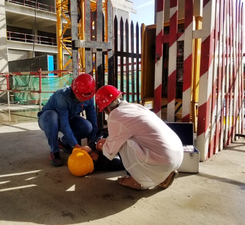 喜迎“雙節(jié)”歡樂(lè)多  應(yīng)急演練忙不停