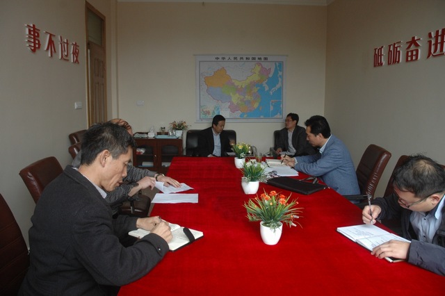 副總經(jīng)理司正林一行蒞臨礦建三公司調(diào)研指導(dǎo)工作