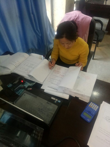 天工公司土建十一部羊頭鎮(zhèn)安置小區(qū)工程決算、資料整編進(jìn)入倒計(jì)時(shí)