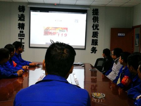 天工公司土建十五部縱深消防安全知識培訓(xùn)