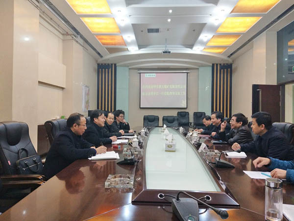 甘肅華亭黃莊煤礦有限責(zé)任公司董事長陳金錄一行蒞臨建設(shè)集團交流工作