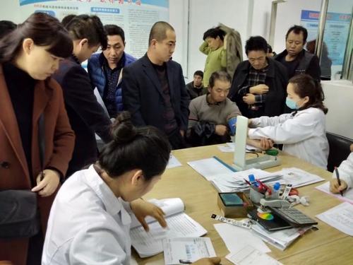 礦建二公司冶坪項(xiàng)目部職工體檢暖人心