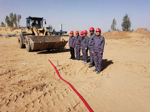 曹家灘煤礦2#、3#轉(zhuǎn)載點正式開工