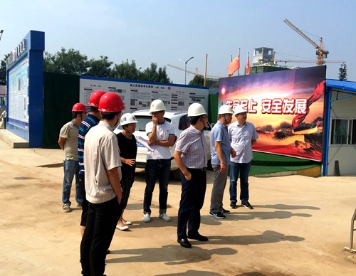 陜煤建設(shè)公司：藍山水岸項目部分基坑驗槽及基礎(chǔ)驗收工作順利推進