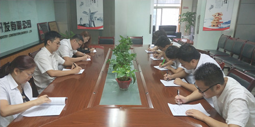 陜煤建設(shè)物資公司開(kāi)展業(yè)務(wù)知識(shí)競(jìng)賽