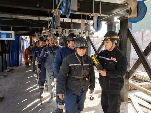 陜煤建設礦建二公司全力幫扶安全“不放心人”