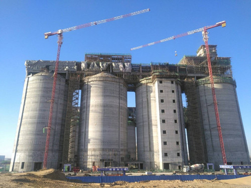 陜煤建設(shè)天工公司土建二部承建的小保當(dāng)煤礦選煤廠(chǎng)末煤倉(cāng)一次性投產(chǎn)運(yùn)行