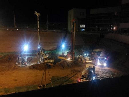 陜煤建設(shè)天工公司十五項(xiàng)目部：全力推進(jìn)陜煤研究院一期B、C區(qū)工程順利施工