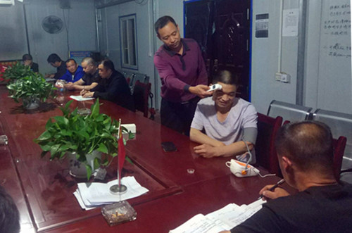 測血壓 量體溫 入井先過健康關