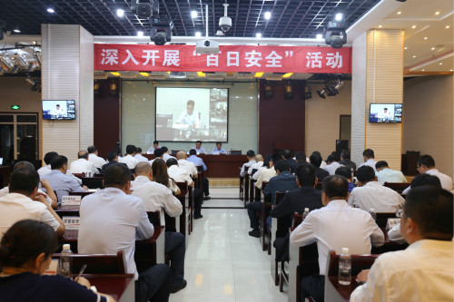 建設(shè)集團(tuán)召開安全環(huán)保視頻會(huì)暨2019年“百日安全”活動(dòng)啟動(dòng)會(huì)