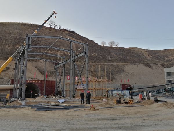 陜煤建設天工公司安裝三部“三提高”確保冬季施工安全