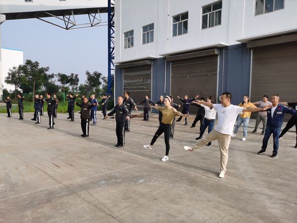 陜煤建設(shè)洗選煤運(yùn)營公司澄合山陽運(yùn)營項目部喊你來做廣播體操啦！