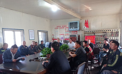 陜煤建設(shè)機(jī)電安裝公司建莊項(xiàng)目部：厲行勤儉節(jié)約 反對(duì)餐飲浪費(fèi)