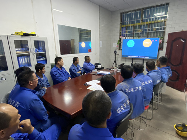 陜煤建設(shè)機(jī)電安裝公司全力以赴保安全，促生產(chǎn)