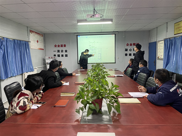 陜煤建設澄合分公司第三項目部：評比競賽見真功，同臺競技共提高