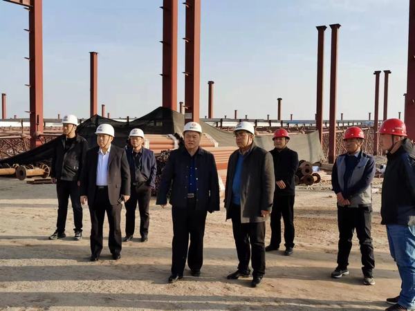 寧興剛、王寧一行深入陜煤建設(shè)澄合分公司南京金龍項目檢查指導(dǎo)工作