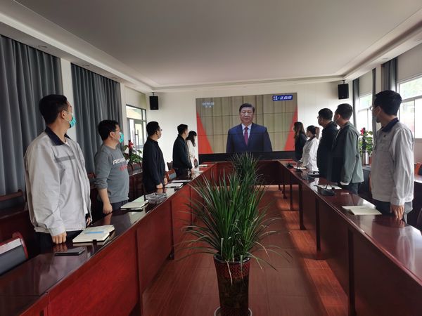 陜煤建設(shè)天工公司：慶祝青年團(tuán)成立100周年，看直播  銘初心