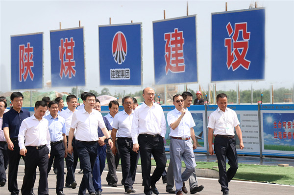 陜煤建設(shè)渭南分公司施工渭南南京金龍純電動(dòng)車(chē)項(xiàng)目記實(shí)