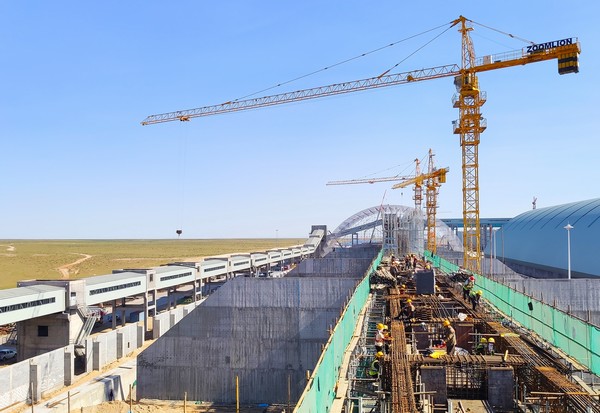 陜煤建設(shè)洗選煤運(yùn)營公司第七項(xiàng)目部：中秋不停工，現(xiàn)場戰(zhàn)正酣