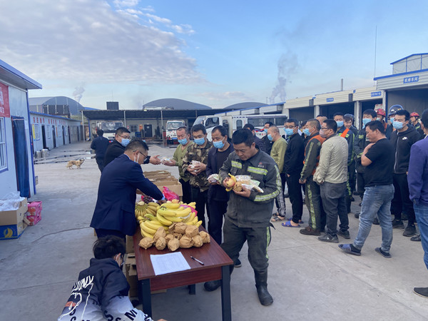 陜煤建設(shè)機電安裝公司：中秋送溫暖，情暖職工心