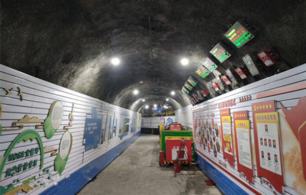 陜煤建設(shè)礦建三公司：打造井下巷道“風(fēng)景線”