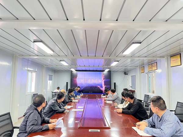 陜煤建設(shè)渭南分公司第十一項目部“三個加強”持續(xù)繃緊安全生產(chǎn)“三條線”