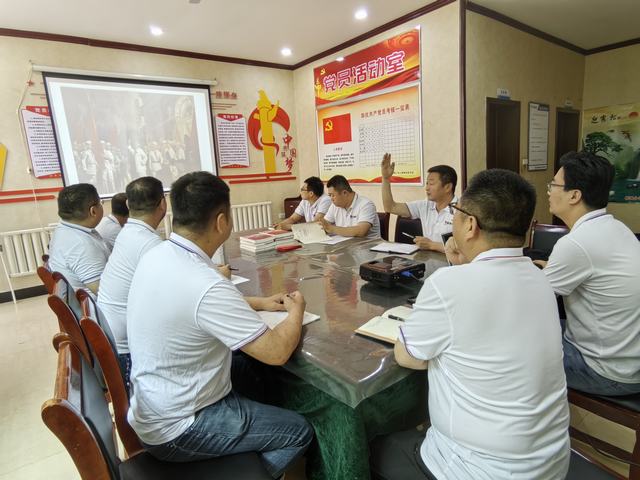 陜煤建設韓城分公司土建第四項目部：深學黨史 厚植情懷 弘揚偉大建黨精神