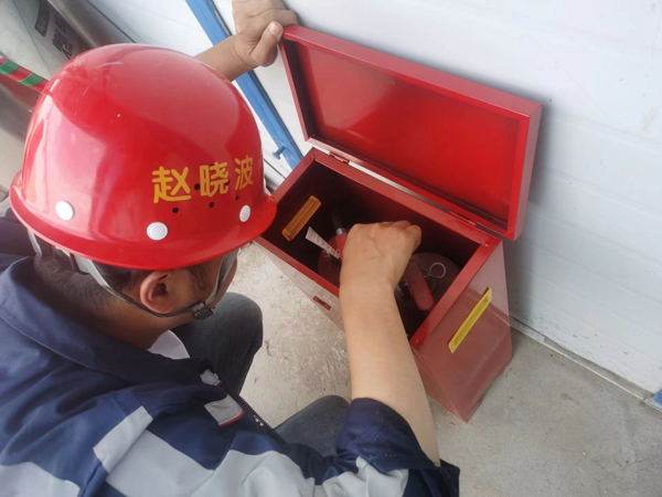 陜煤建設(shè)機(jī)電安裝公司：筑牢燃?xì)獍踩谰€(xiàn)，擰緊消防“安全閥”