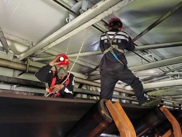 陜煤建設洗選煤運營公司檸條塔運營項目部： 斗驕陽展風采 戰(zhàn)崗位建新功