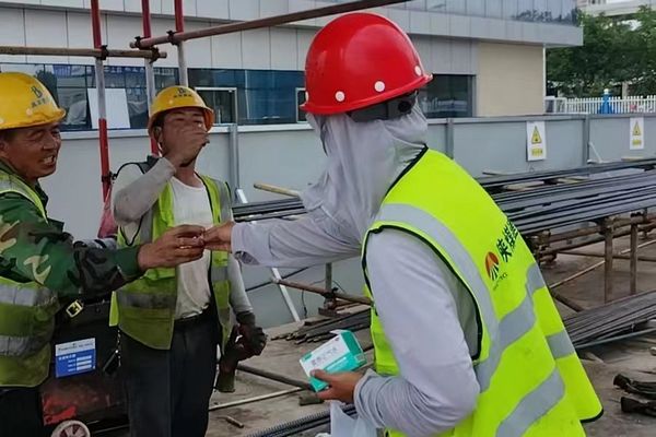 陜煤建設天工公司土建七部：戰(zhàn)高溫不服“暑”，保進度獻“涼”策