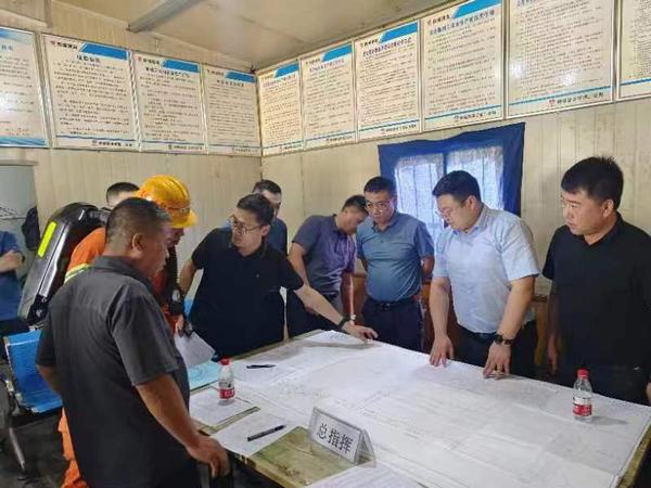 陜煤建設(shè)礦建二公司第二項目部組織開展火災(zāi)事故演練