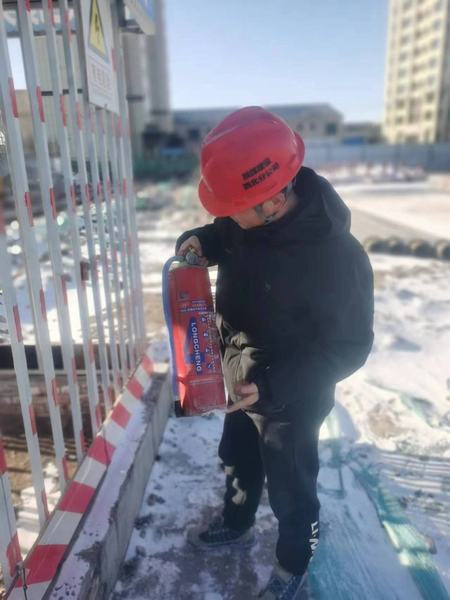 強化警示教育 緊抓施工安全