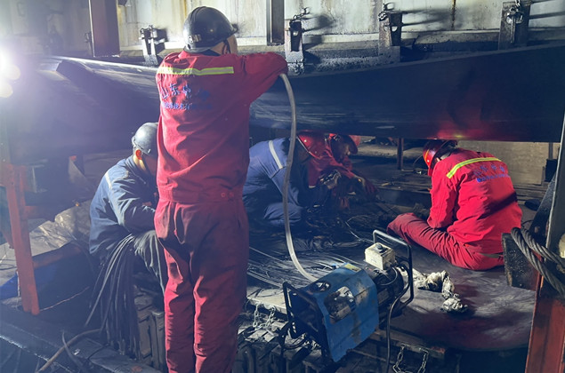 陜煤建設機電安裝公司曹家灘項目部順利完成春節(jié)大檢修任務