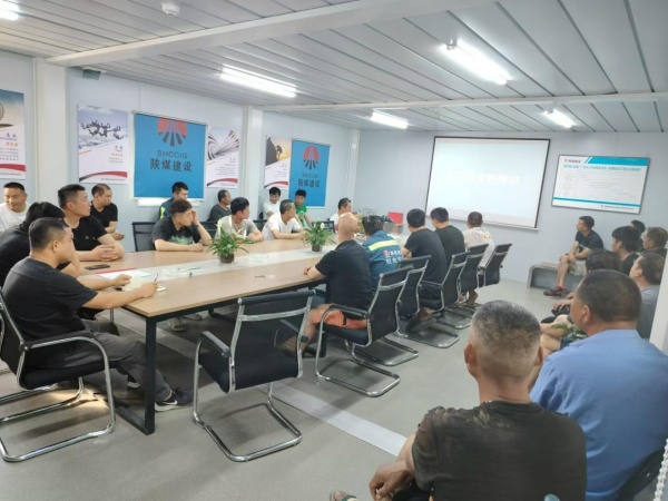 陜煤建設(shè)機電安裝公司：直面高溫挑戰(zhàn)，確保工程安全高效