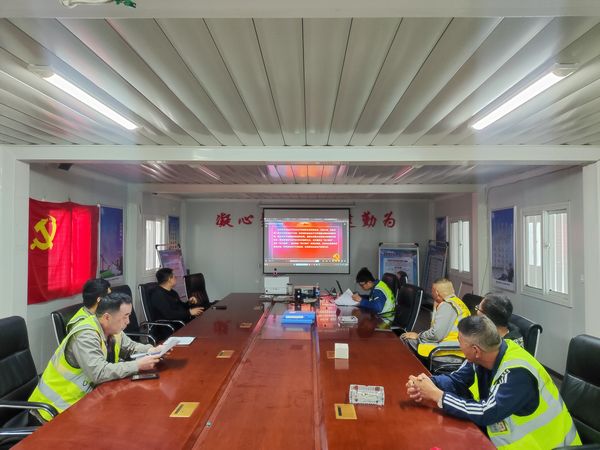 陜煤建設天工公司土建五部：安全生產(chǎn)月我們這樣做