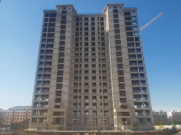 陜煤建設(shè)天工公司中潤(rùn)府（一期）項(xiàng)目4個(gè)單體工程順利通過(guò)主體驗(yàn)收