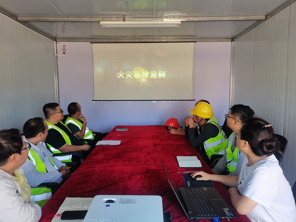 陜煤建設(shè)韓城分公司土建九項目部：嚴(yán)治“三違”  筑牢安全防線