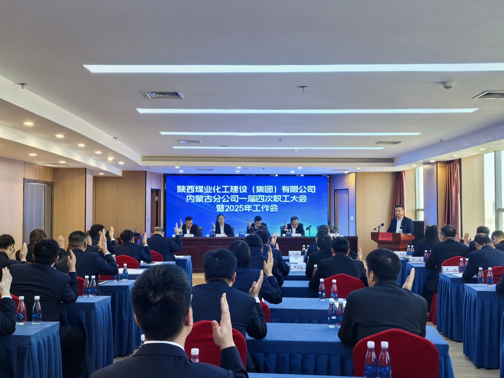 內(nèi)蒙古分公司召開(kāi)2024年一屆四次職工大會(huì)暨2025年工作會(huì)、安全環(huán)保會(huì)